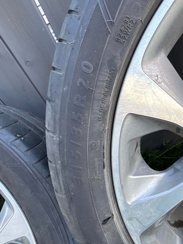 BMW 20-inch Alloy Wheels with Dunlop Tires