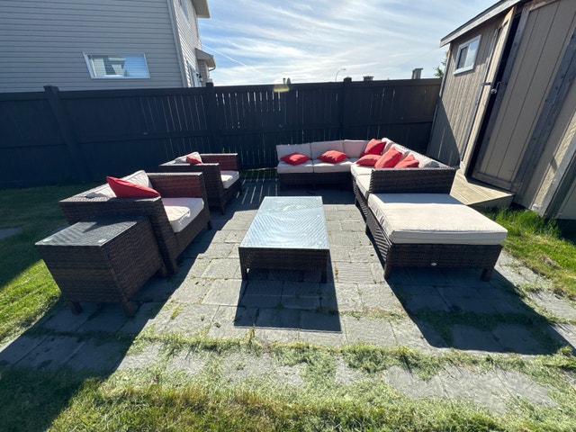 Wicker Patio Furniture Set