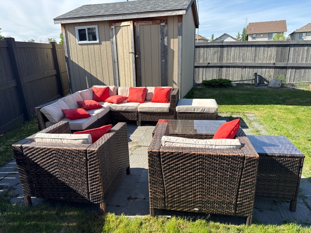Wicker Patio Furniture Set - photo 2