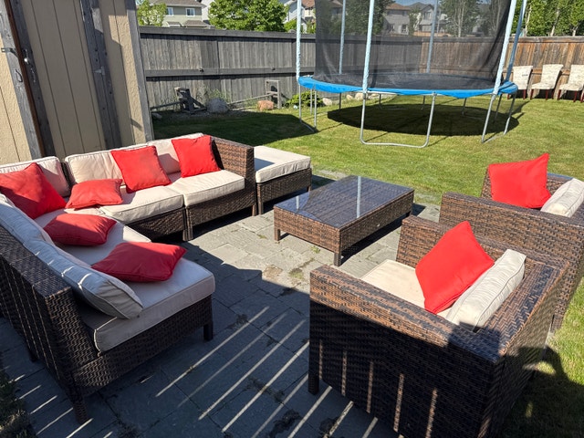 Wicker Patio Furniture Set - photo 3