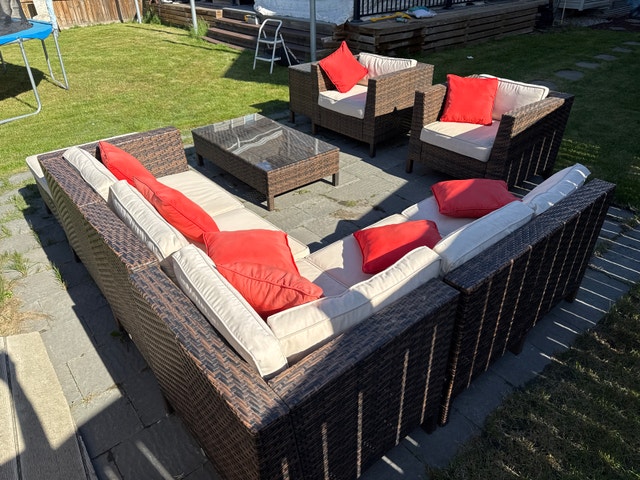 Wicker Patio Furniture Set - photo 4