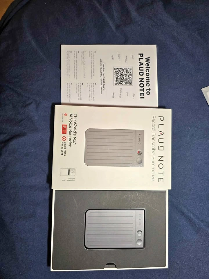 PLAUD Note AI Voice Recorder + AI Transcription