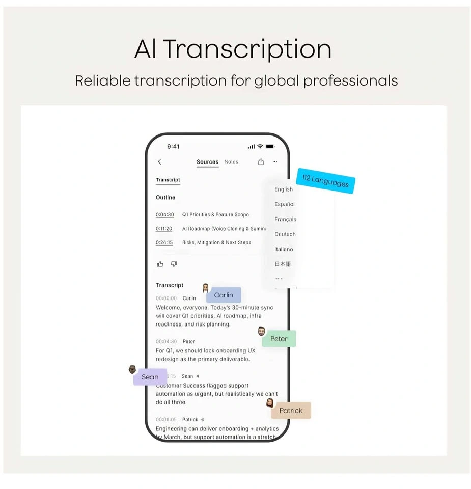 PLAUD Note AI Voice Recorder + AI Transcription - photo 4
