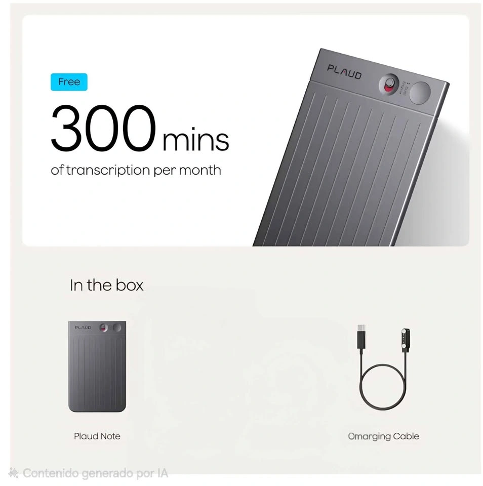PLAUD Note AI Voice Recorder + AI Transcription - photo 5