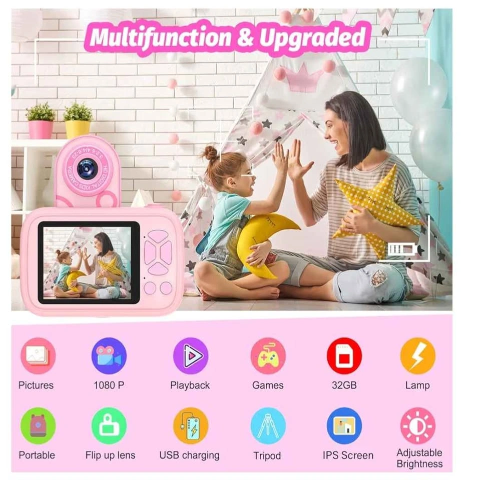 Kids Digital Camera with Flip-Up Lens - photo 4