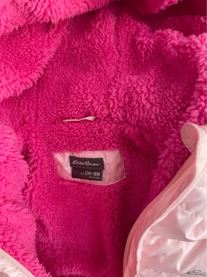 Baby Down Snowsuit by Eddie Bauer 12 to 18 months - photo 3