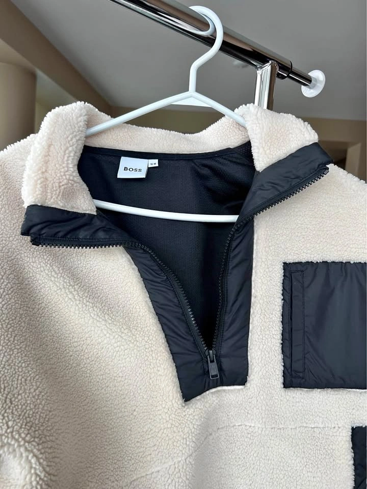 BOSS Half-Zip Fleece Pullover