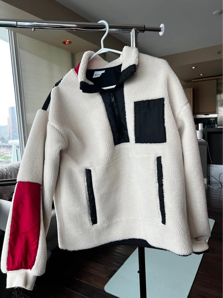 BOSS Half-Zip Fleece Pullover - photo 2