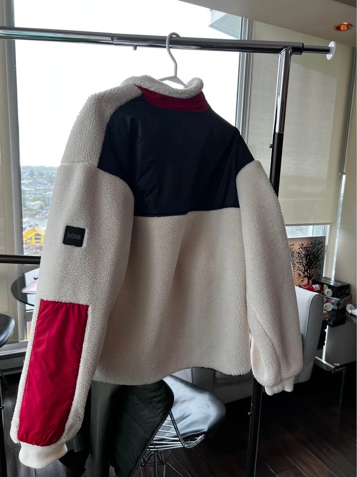 BOSS Half-Zip Fleece Pullover - photo 3