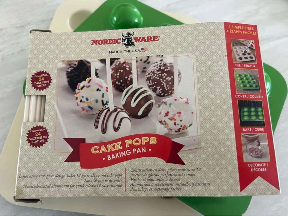 Nordic Ware Cake Pop/Donut Hole Baking Pans (2 for $40) - photo 4
