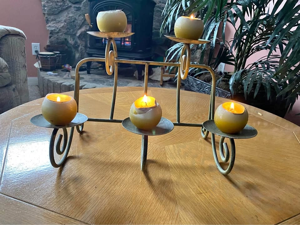 5 tier candle holder-add your own candles