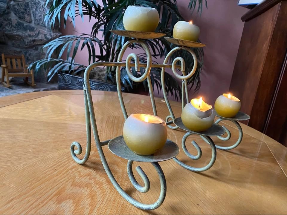 5 tier candle holder-add your own candles - photo 2