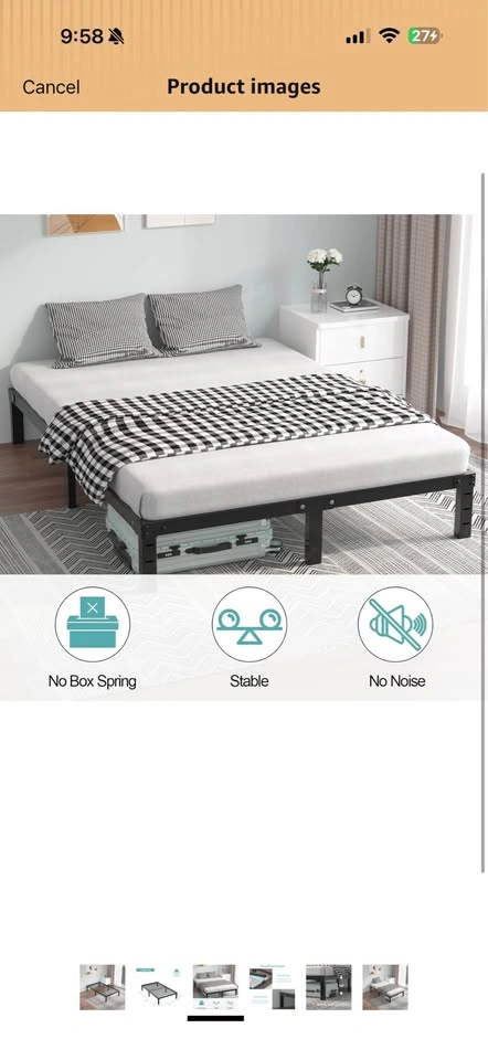 Twin bed frame - photo 3