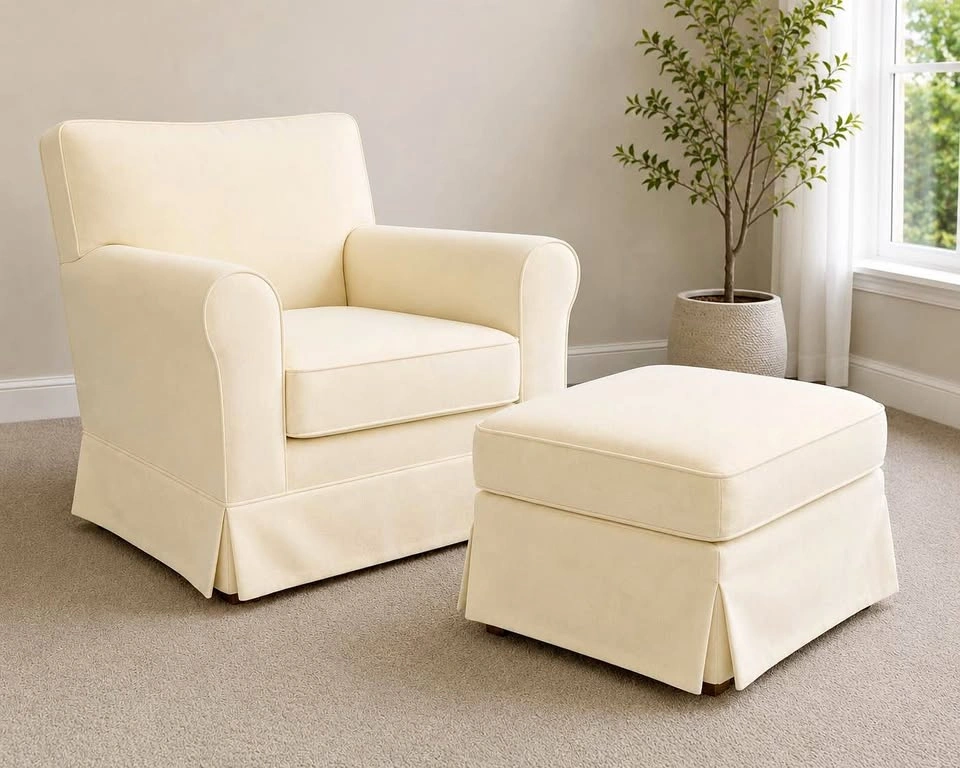 IKEA chair and stool