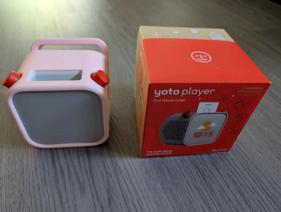 Yoto Player with Pink Silicon Cover - photo 3