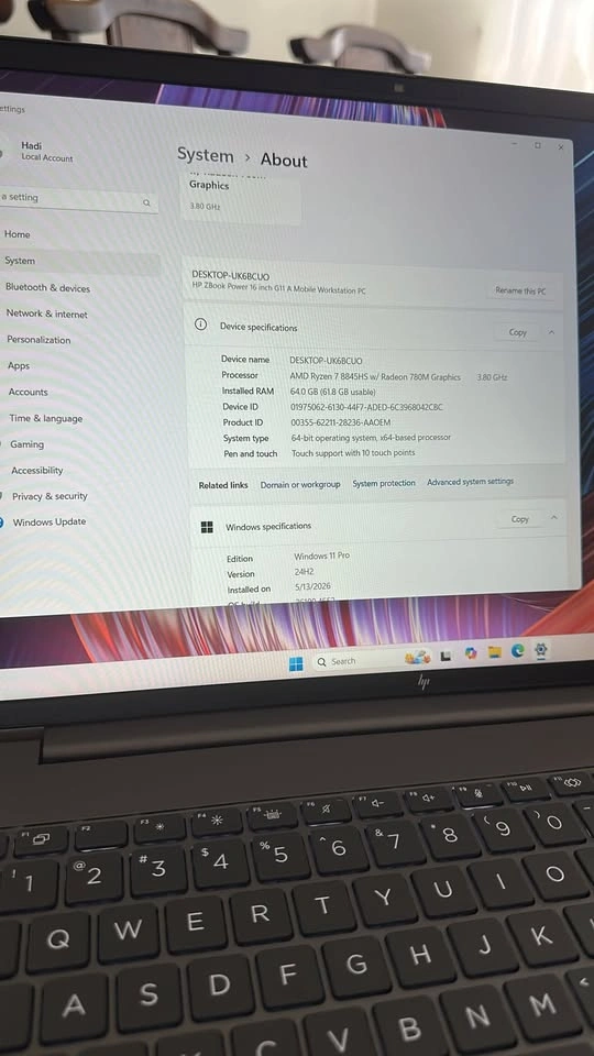 HP ZBook Power 16" Mobile Workstation | 64GB RAM | RTX 2000 Ada - photo 5