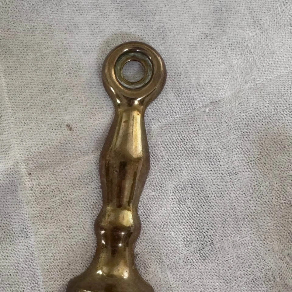 Vintage Brass wall candle sconce - photo 4