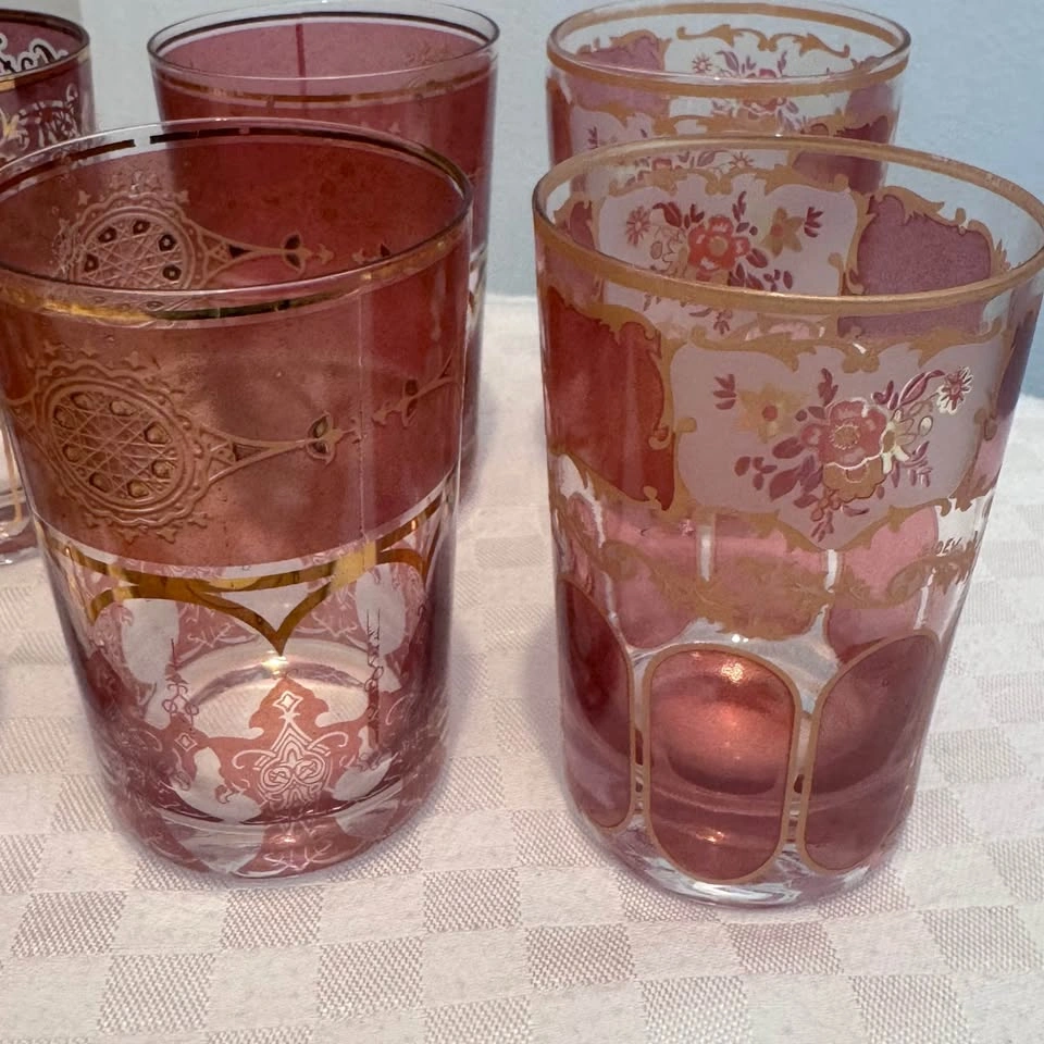 Vintage Turkish tea glasses - photo 2