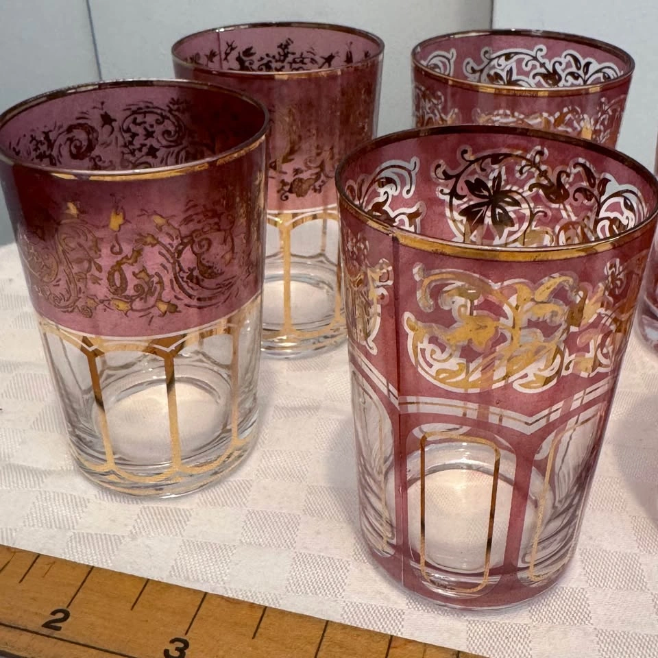 Vintage Turkish tea glasses - photo 3