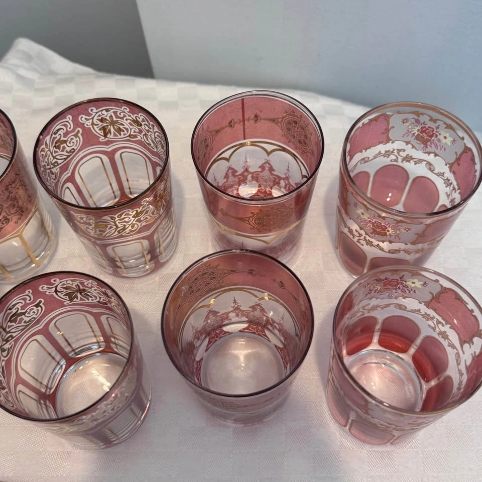 Vintage Turkish tea glasses - photo 4