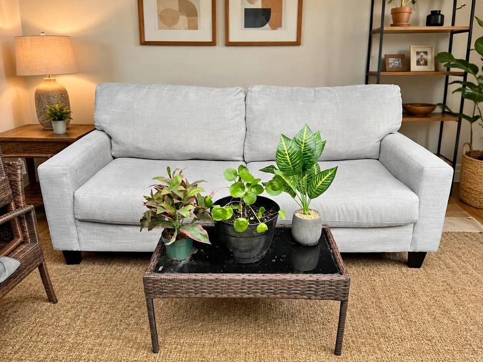 DELIVERY INCLUDED 🚚 Leon’s Grey Sofa Couch