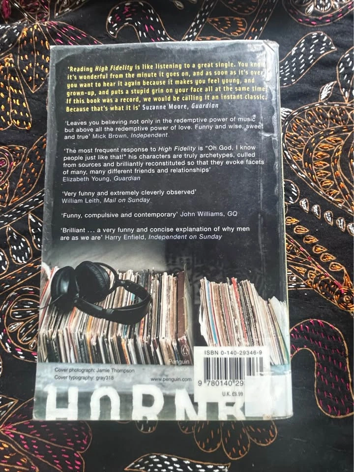 $5 for High Fidelity by Nick Hornby - photo 2