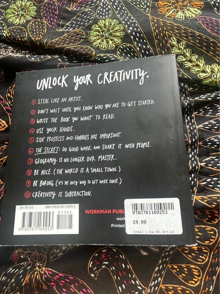 $5 for Steal Like an Artist by Austin Kleon - photo 2