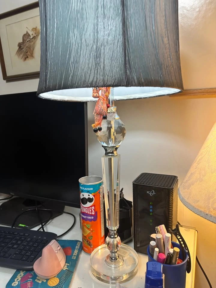 Crystal Base Table Lamp