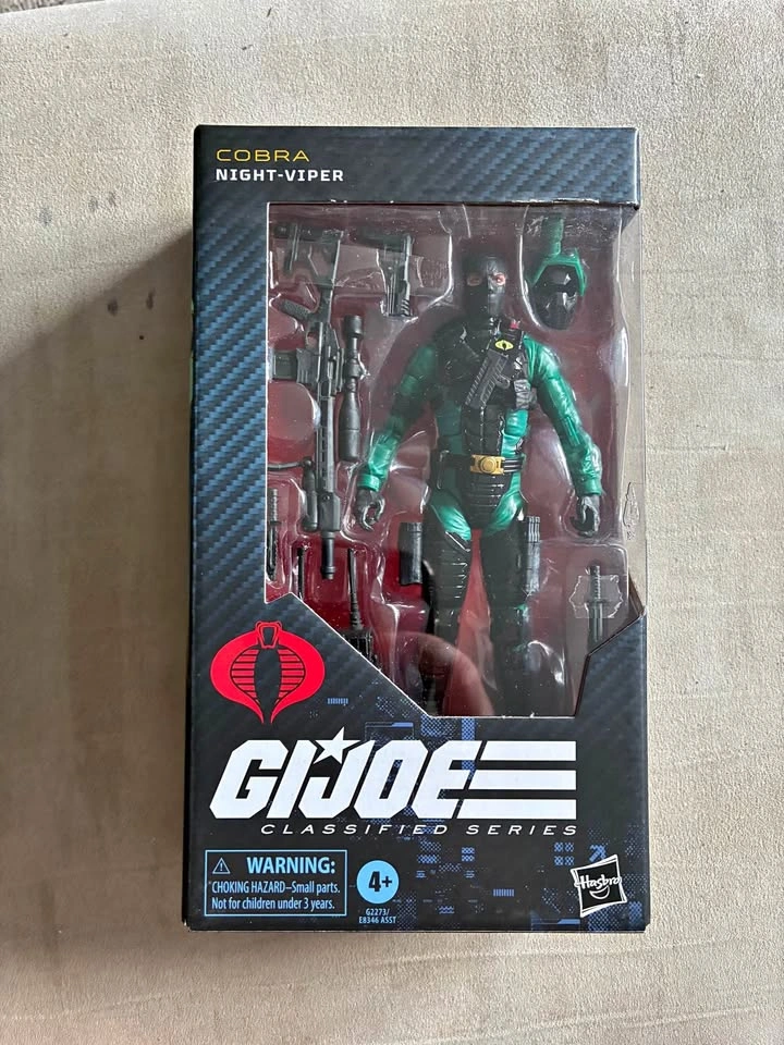G.I. Joe Classified Series Night-Viper #187