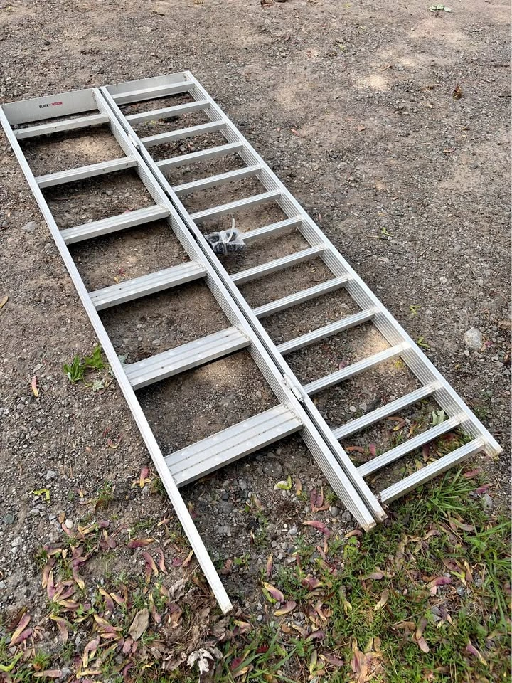 Black Widow Aluminum Motorcycle Ramp