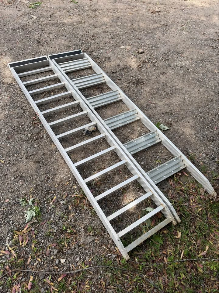 Black Widow Aluminum Motorcycle Ramp - photo 4