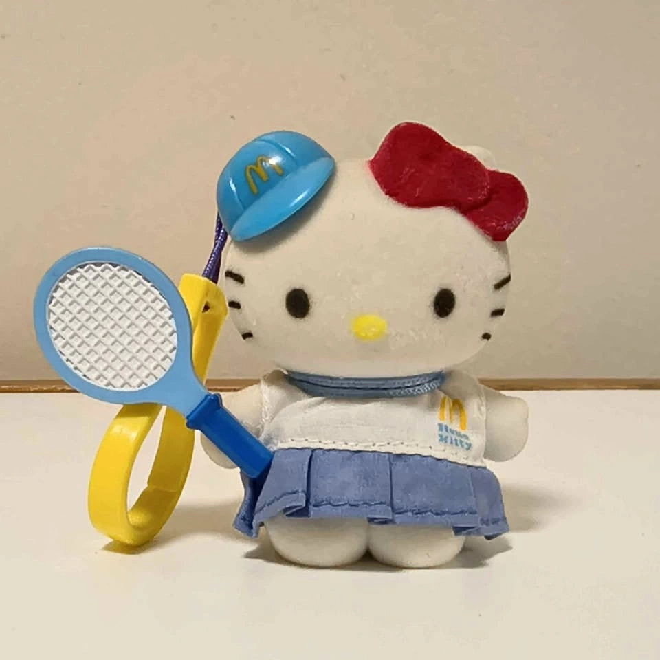 2000 Collection Hello Kitty McDonald's tennis player keychain