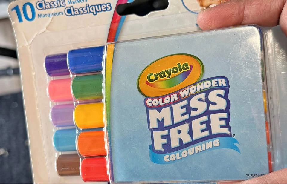 Crayola Color Wonder Mess Free Markers 10 Pack