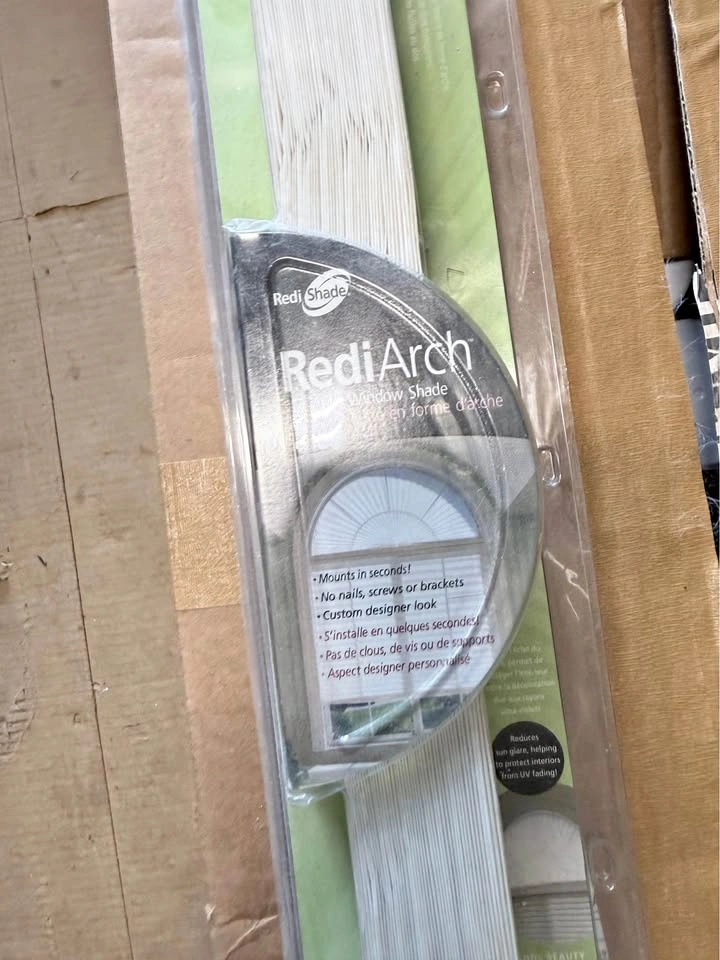 Brand New RediArch Arch Window Shade – Easy Install