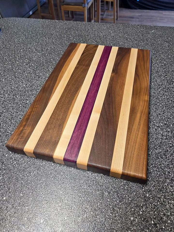 10x16x1.25 inch handmade cutting board