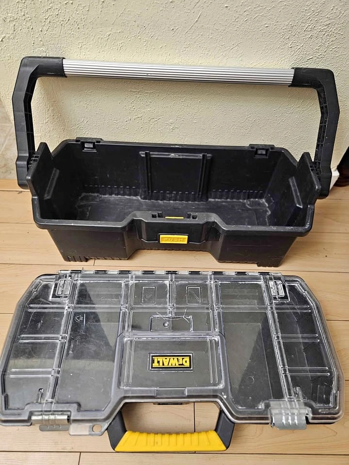 Stanley and Dewalt tool boxes!