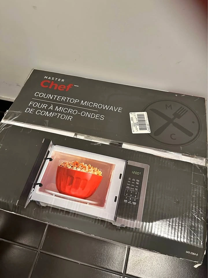Master Chef Countertop Microwave