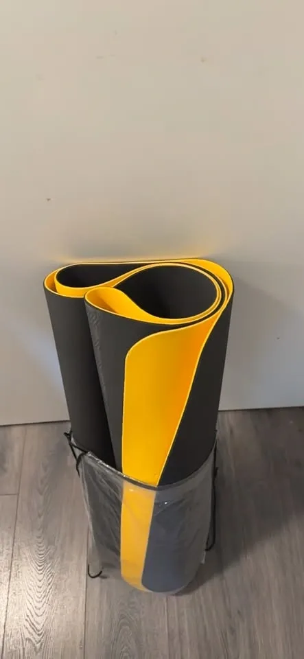 Black Yellow Lole brand Yoga Mat - photo 2