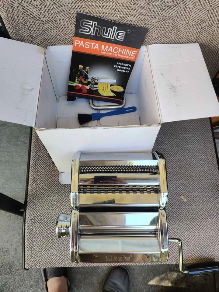 Shule Stainless Steel Pasta Machine image indicator(4)