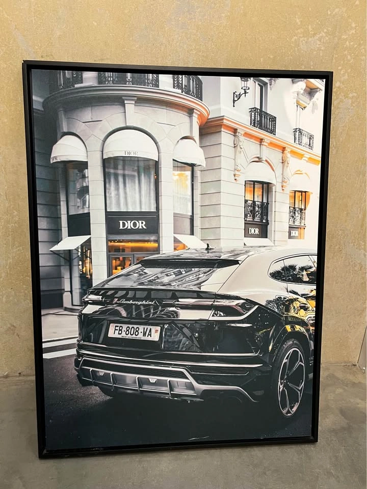 Lamborghini at Dior Store Art Piece - photo 2