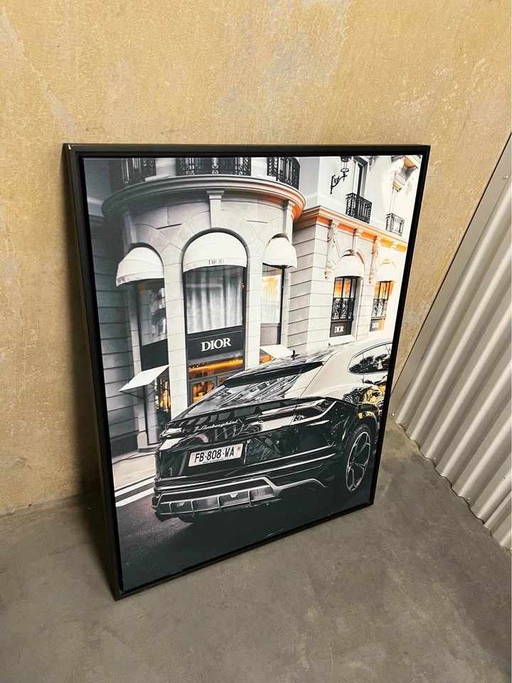 Lamborghini at Dior Store Art Piece - photo 3