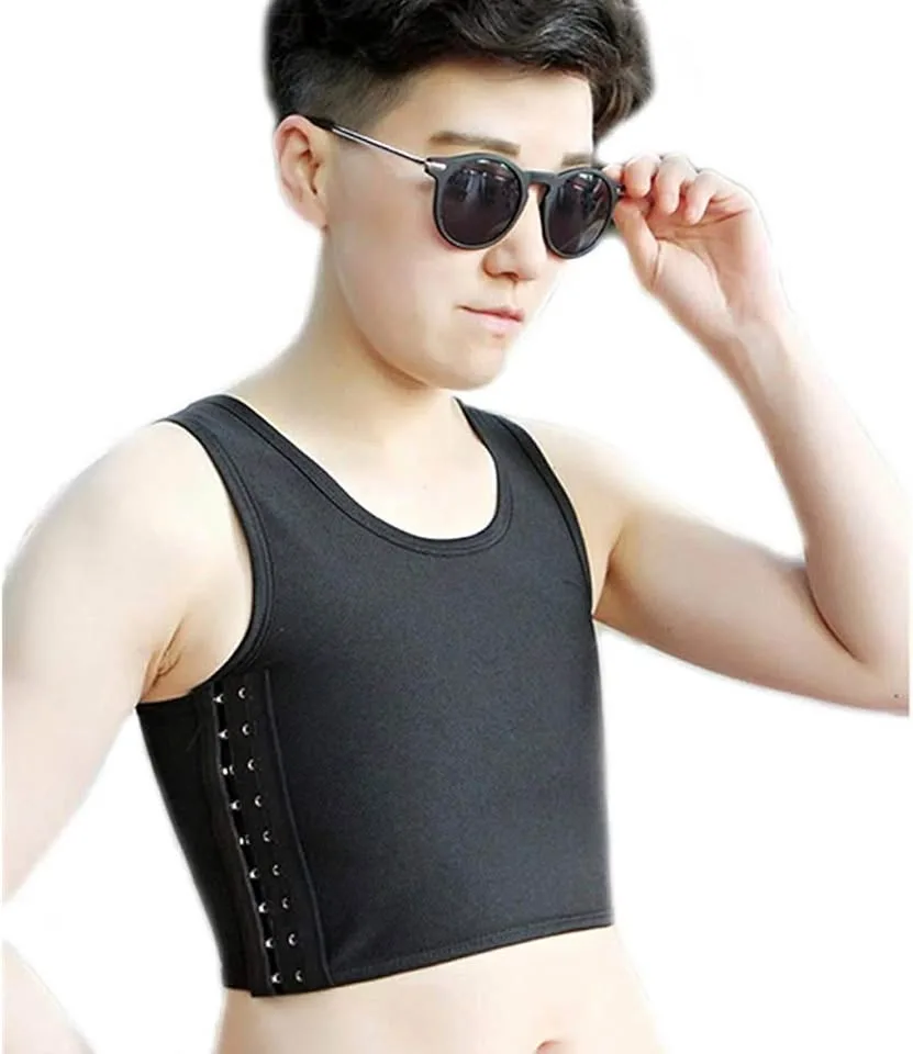 Compression Chest Binder Sports Bras, brand new thumbnail