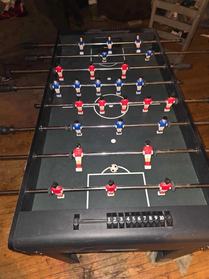Fooseball table