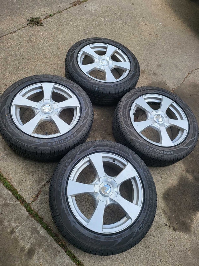 5x114.3 and 5x100 rims and tires