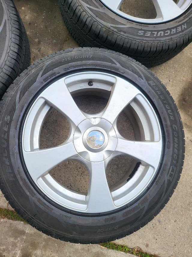 5x114.3 and 5x100 rims and tires - photo 2