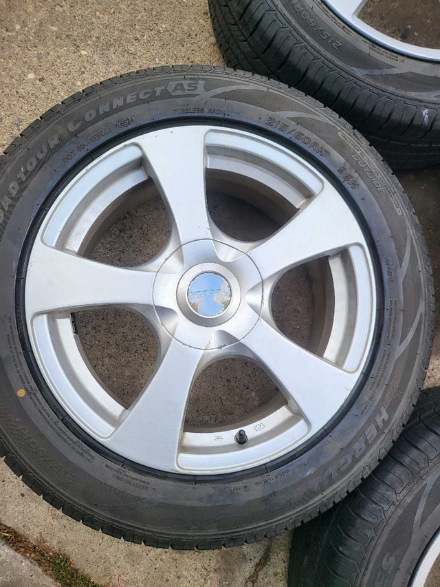 5x114.3 and 5x100 rims and tires - photo 3