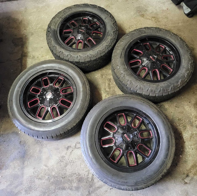 20 inch Mayhem Rims & tires 6x139.7/ 6x135