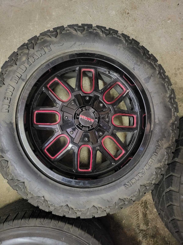 20 inch Mayhem Rims & tires 6x139.7/ 6x135 - photo 4