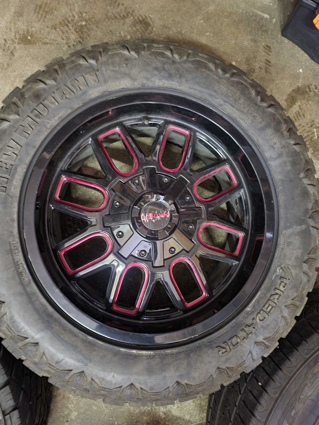 20 inch Mayhem Rims & tires 6x139.7/ 6x135 - photo 5