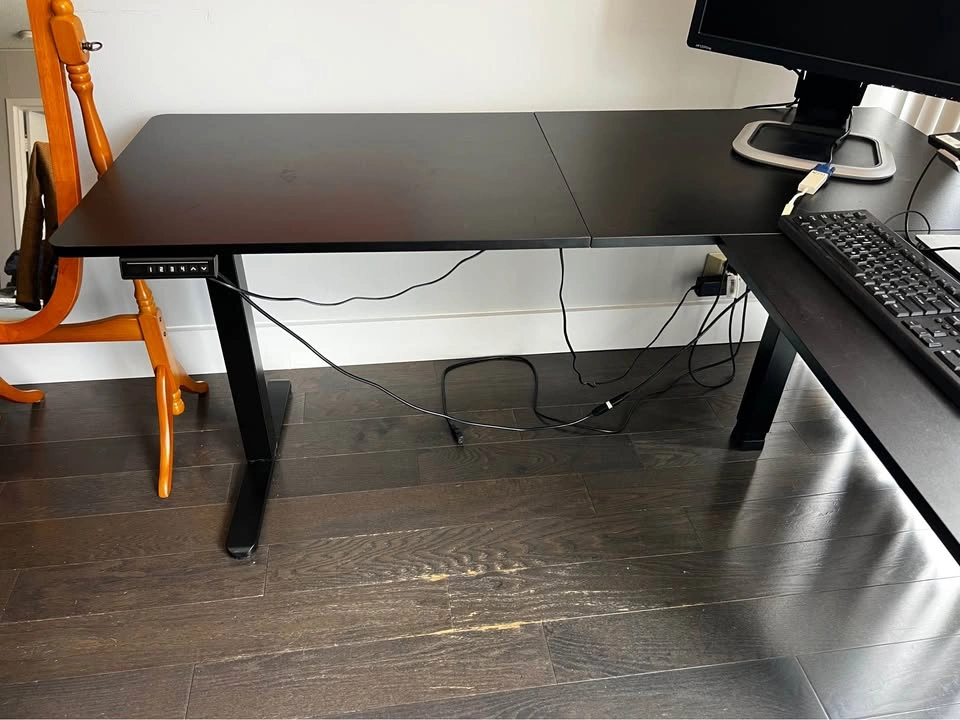 Adjustable L-Shaped Standing Desk - photo 2